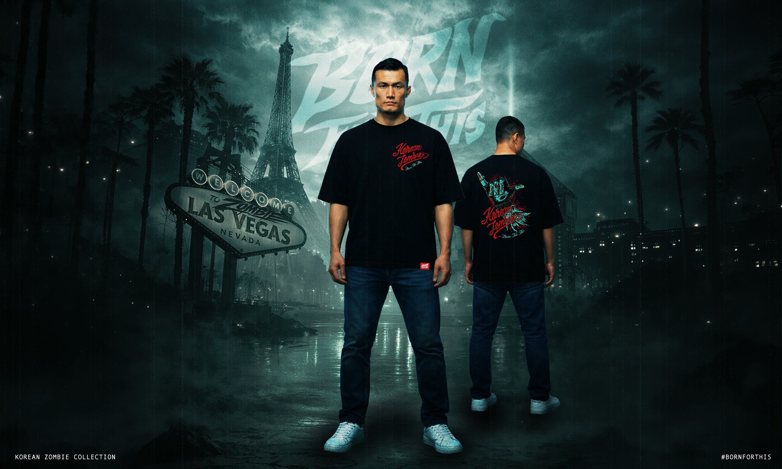 Born For This™ X The Korean Zombie — The 'Zombie Shaka' Collection Is Here and the Clock Is Already Running