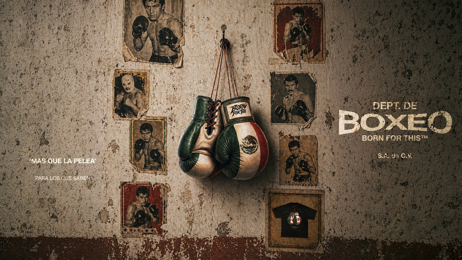 Dept. de Boxeo — The First Drop Is Here.