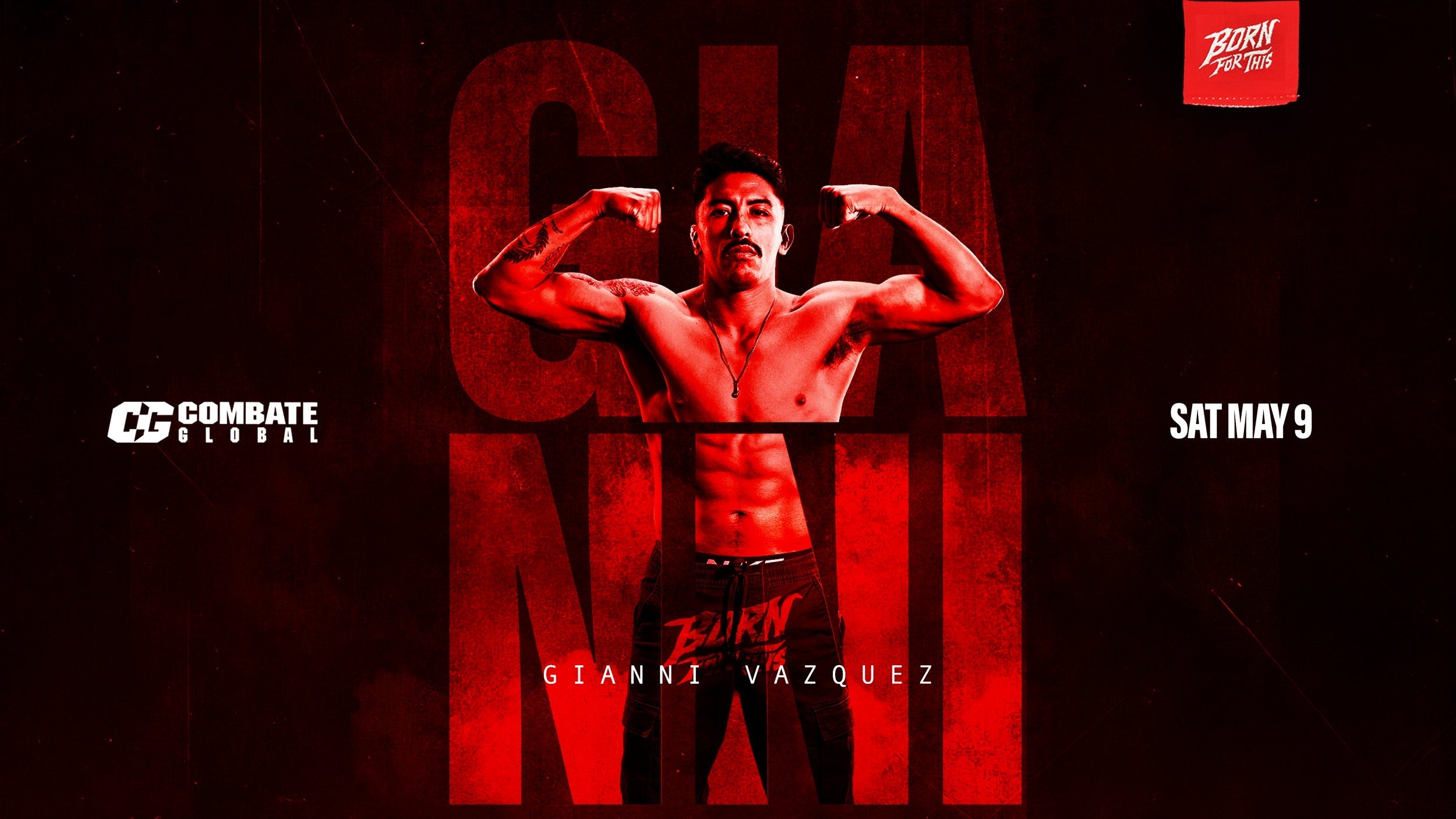 Born For This™ × Gianni "Kriptonita" Vázquez — Fight Night is Here