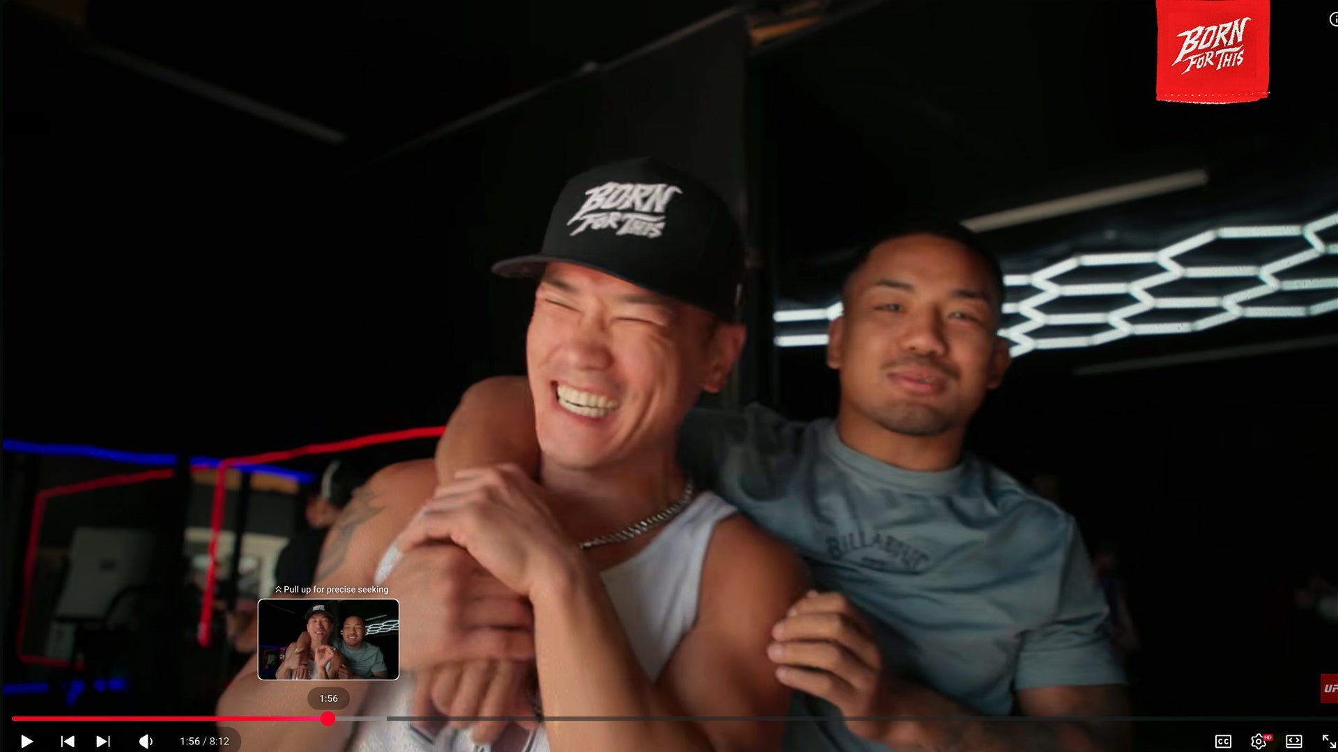 Joshua Van's Team Wore Born For This™ Into Fight Week — And the Camera Caught Everything