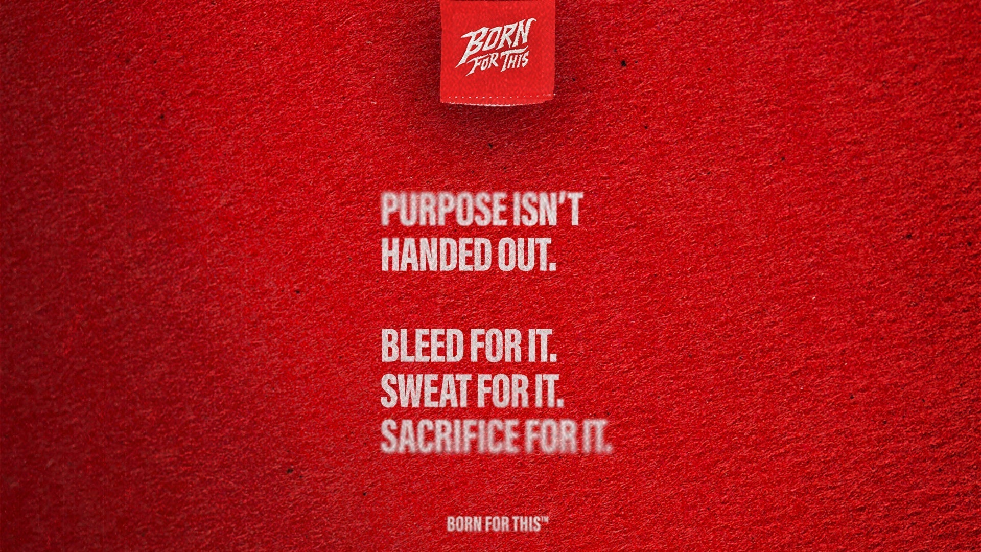 Purpose Isn't Handed Out