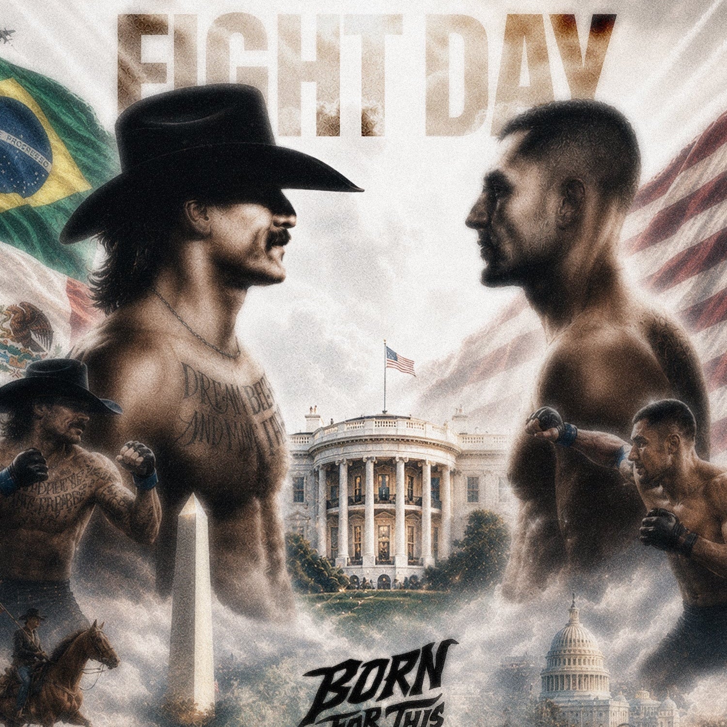 UFC Freedom 250 Fight Day: Diego Lopes vs. Steve Garcia, Strickland Crashes the Presser, and a White House First | Born For This™