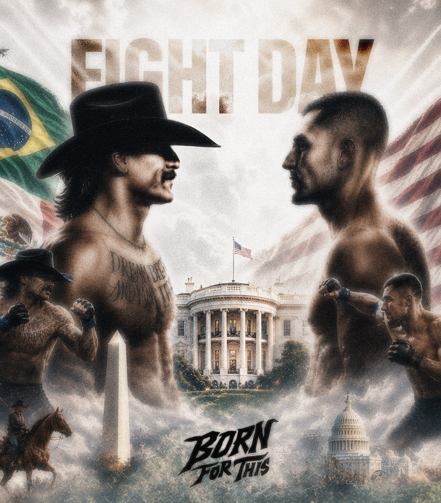 UFC Freedom 250 Fight Day: Diego Lopes vs. Steve Garcia, Strickland Crashes the Presser, and a White House First | Born For This™