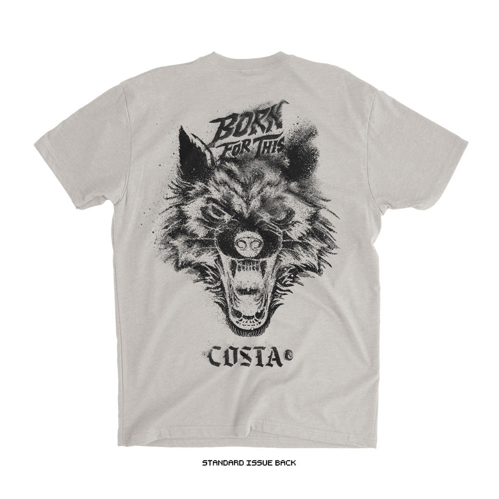 Alessandro Costa 'El Lobo' T-Shirt (Stone)