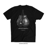 Born For This™ 'PAISLEY BOXING' T-Shirt (Black) BOXING DEPT.
