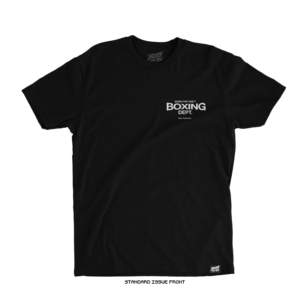 Born For This™ 'PAISLEY BOXING' T-Shirt (Black) BOXING DEPT.