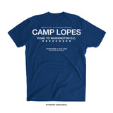Diego Lopes 'CAMP LOPES' T-Shirt (Blue) FREEDOM 250 COLLECTION