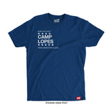 Diego Lopes 'CAMP LOPES' T-Shirt (Blue) FREEDOM 250 COLLECTION