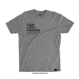 Diego Lopes 'CAMP LOPES' T-Shirt (Heather Gray) FREEDOM 250 COLLECTION