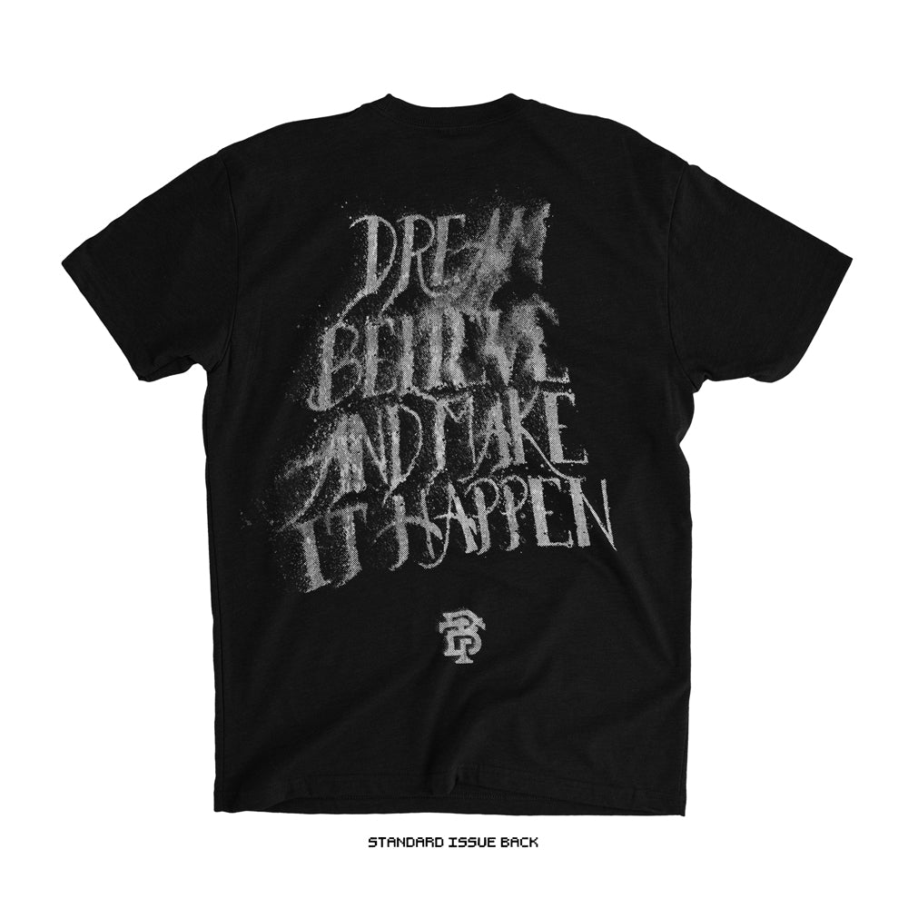 Diego Lopes Dream Believe Grunge T-Shirt (Black)