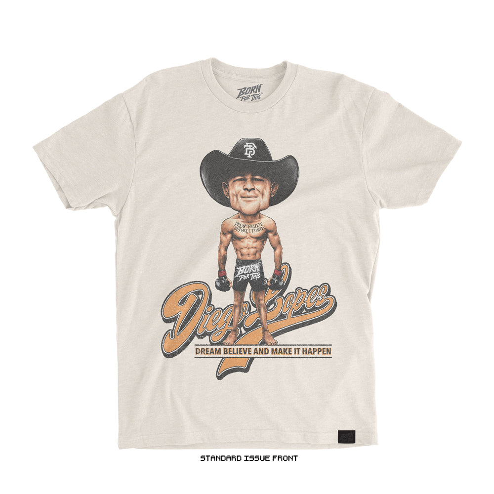Diego Lopes Bobblehead Vintage T-Shirt (Natural)