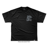 Chrome Script by GRAFIK T-Shirt (Black) ARTIST COLLECTION SERIES