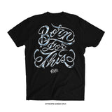 Chrome Script by GRAFIK T-Shirt (Black) ARTIST COLLECTION SERIES