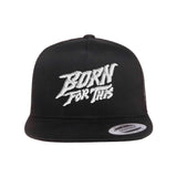 Born For This™ Classic Logo Trucker Mesh (Black)