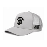 Born For This™ Monogram Logo Mesh Trucker (Gray Stone)