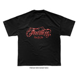 Joshua Van 'UFC 328 Team Fearless Script' T-Shirt (Black) LIMITED EDITION