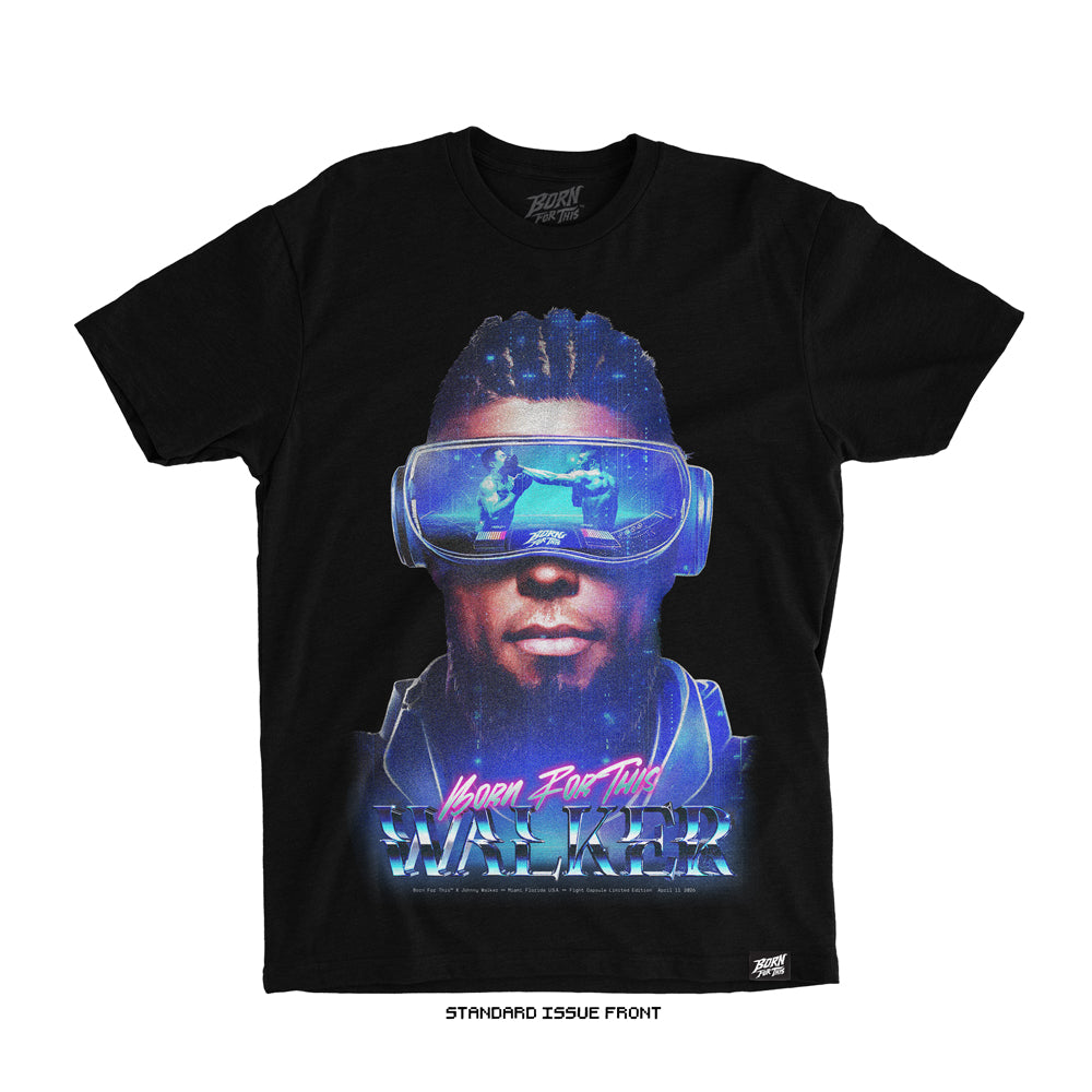 Johnny Walker 'READY WALKER VR' T-Shirt (Black) U327 LIMITED EDITION