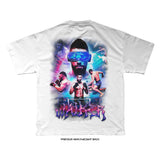 Johnny Walker 'VR COLLAGE' T-Shirt (White) U327 LIMITED EDITION