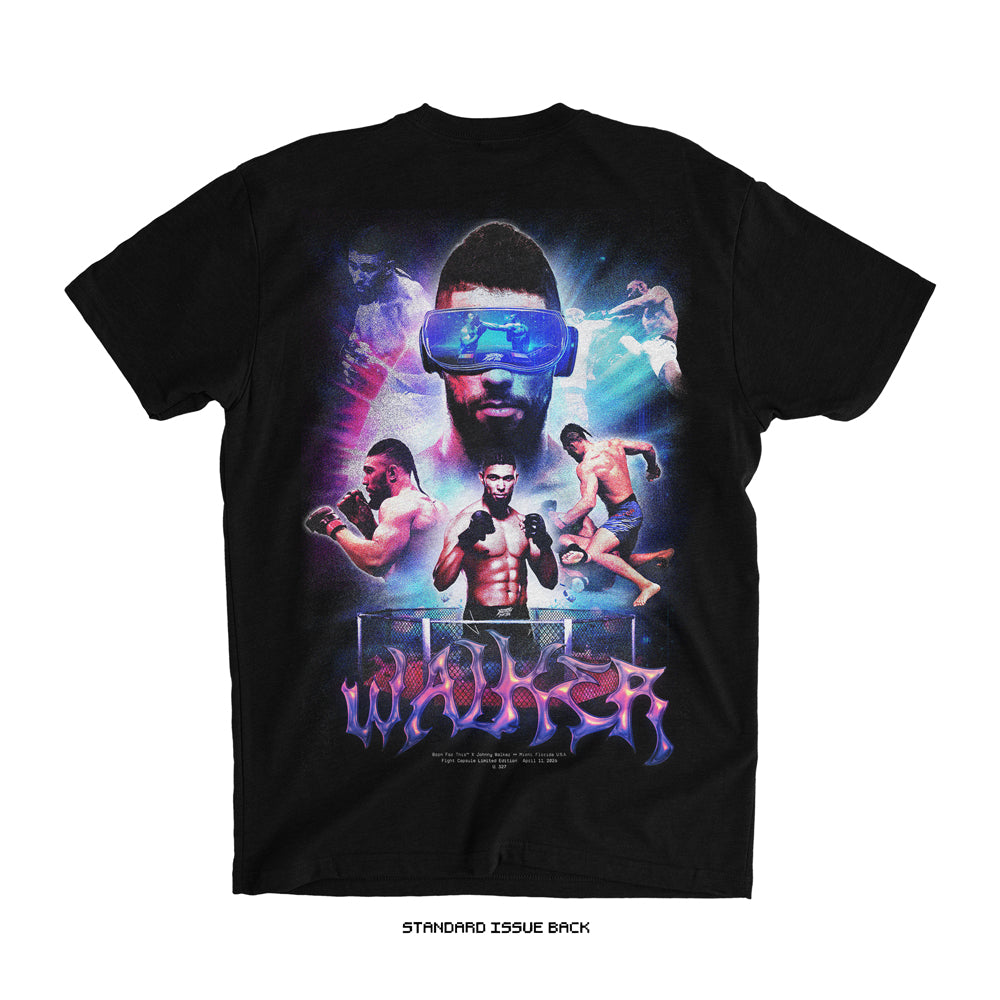 Johnny Walker 'VR COLLAGE' T-Shirt (Black) U327 LIMITED EDITION