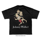 Johnny Walker 'ANIMATED' T-Shirt (Black) U327 LIMITED EDITION