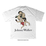 Johnny Walker 'ANIMATED' T-Shirt (White) U327 LIMITED EDITION