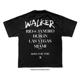 Johnny Walker 'THE JOURNEY' T-Shirt (Black) U327 LIMITED EDITION