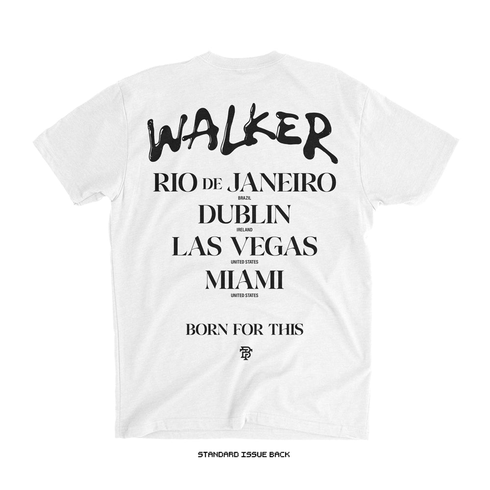 Johnny Walker 'THE JOURNEY' T-Shirt (White) U327 LIMITED EDITION