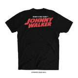 Johnny Walker 'HERE'S JOHNNY BIG FRONT' T-Shirt (Black) U327 LIMITED EDITION
