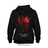 Bobby 'KING' Green 'CROWN DRIP' Heavyweight Hoodie (Black X Red) UFC MEXICO CITY LIMITED EDITION