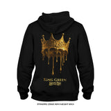 Bobby 'KING' Green 'CROWN DRIP' Heavyweight Hoodie (Black X Gold) UFC MEXICO CITY LIMITED EDITION