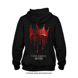 Bobby 'KING' Green 'CROWN DRIP' Heavyweight Hoodie (Black X Red) UFC MEXICO CITY LIMITED EDITION