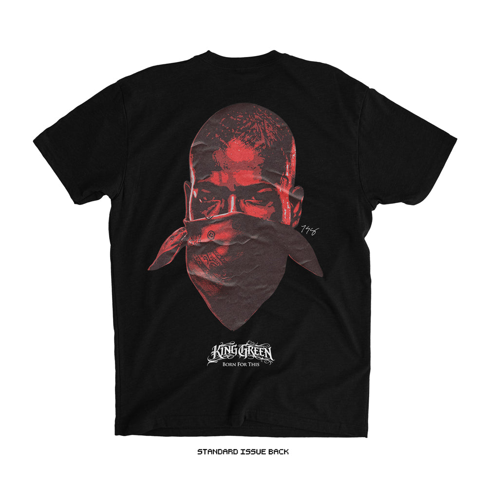 Bobby 'KING' Green 'BANDANA' T-Shirt (Black) UFC MEXICO CITY LIMITED EDITION