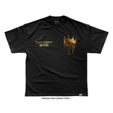 Bobby 'KING' Green 'CROWN DRIP' T-Shirt (Black X Gold) UFC MEXICO CITY LIMITED EDITION