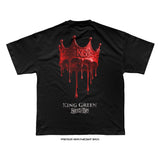 Bobby 'KING' Green 'CROWN DRIP' T-Shirt (Black X Red) UFC MEXICO CITY LIMITED EDITION