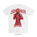 Bobby 'KING' Green 'UFC CDMX' T-Shirt (White) UFC MEXICO CITY LIMITED EDITION