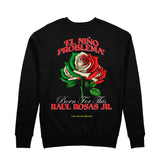 Raul Rosas Jr. 'Tri Color Rosas' Crewneck (Black) UFC C326 LIMITED EDITION