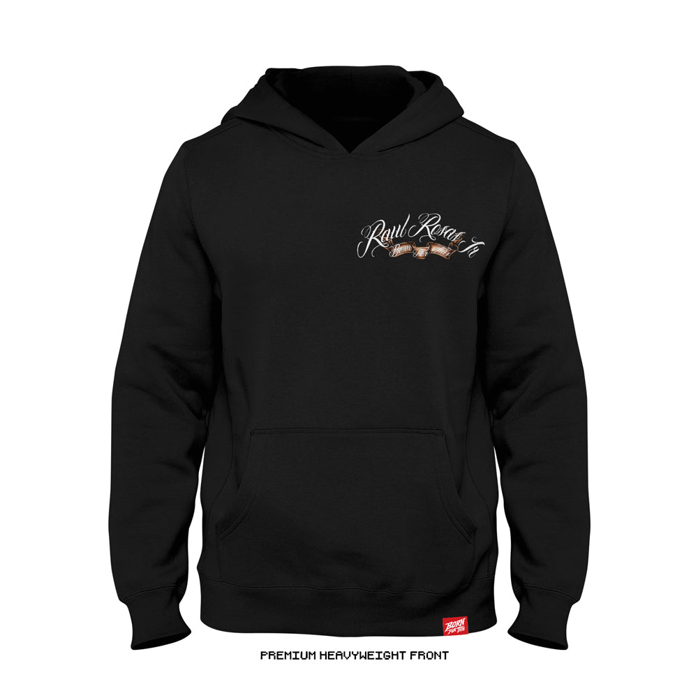 Raul Rosas Jr. 'Vintage Collage' Hoodie (Black) UFC 326 LIMITED EDITION