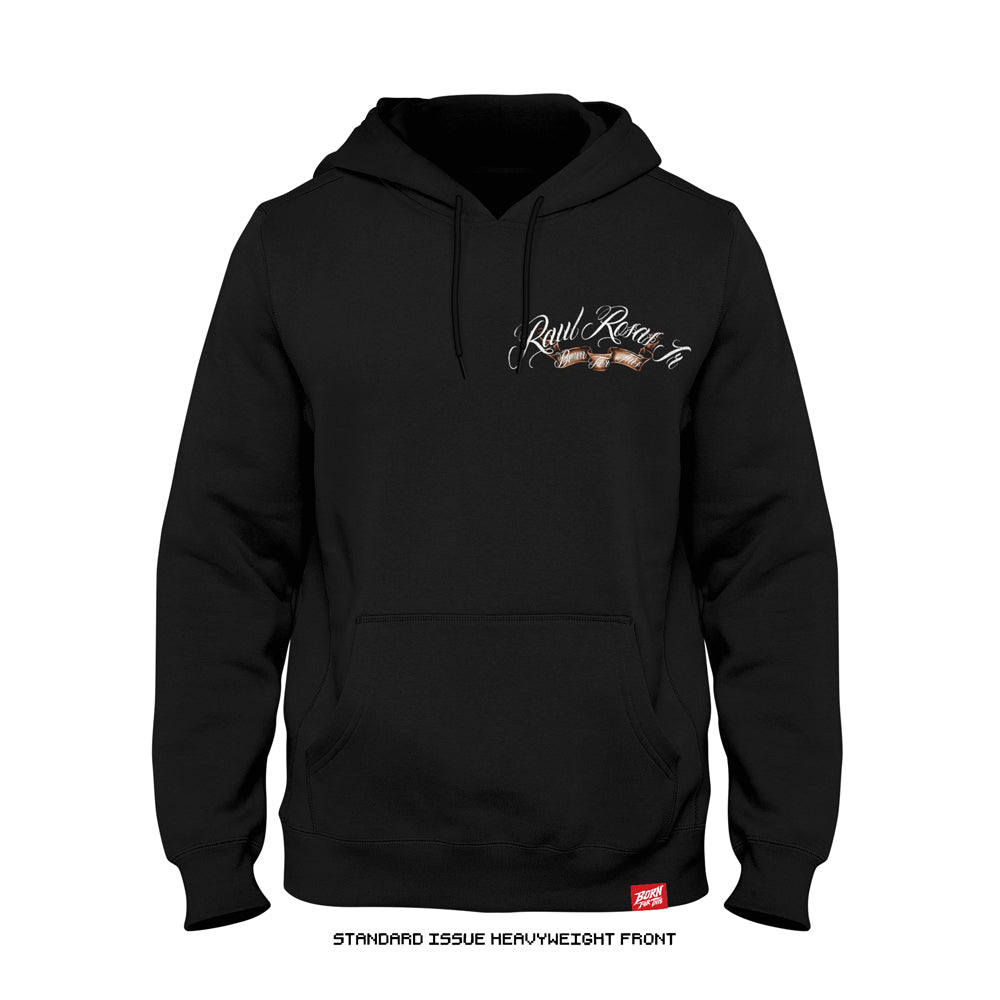 Raul Rosas Jr. 'Vintage Collage' Hoodie (Black) UFC 326 LIMITED EDITION