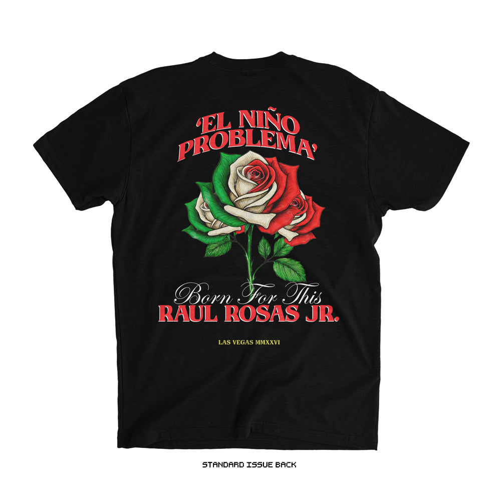 Raul Rosas Jr. 'Tri Color Rosas' T-Shirt (Black) UFC 326 LIMITED EDITION