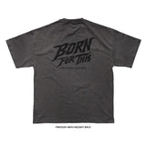 Born For This™ Classic Logo T-Shirt (Ash + Black)
