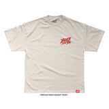 Born For This™ Classic Logo T-Shirt (Natural + Red)
