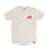 Born For This™ Classic Logo T-Shirt (Natural + Red)