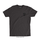 Born For This™ Monogram T-Shirt (Ash + Black)