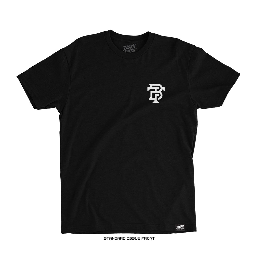 Born For This™ Monogram T-Shirt (Black)