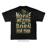 Mex Handmade Painted Sign T-Shirt (Black) NOCHE DROP