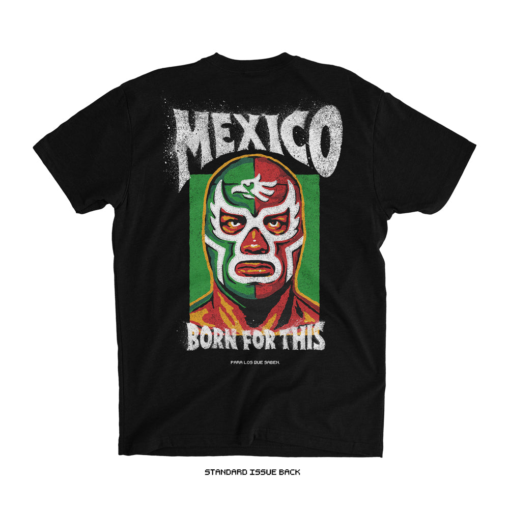 Luchador Mexico T-Shirt (Black) NOCHE DROP