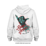 The Korean Zombie 'ZOMBIE SHAKA' Hoodie (White) SUPER LIMITED EDITION