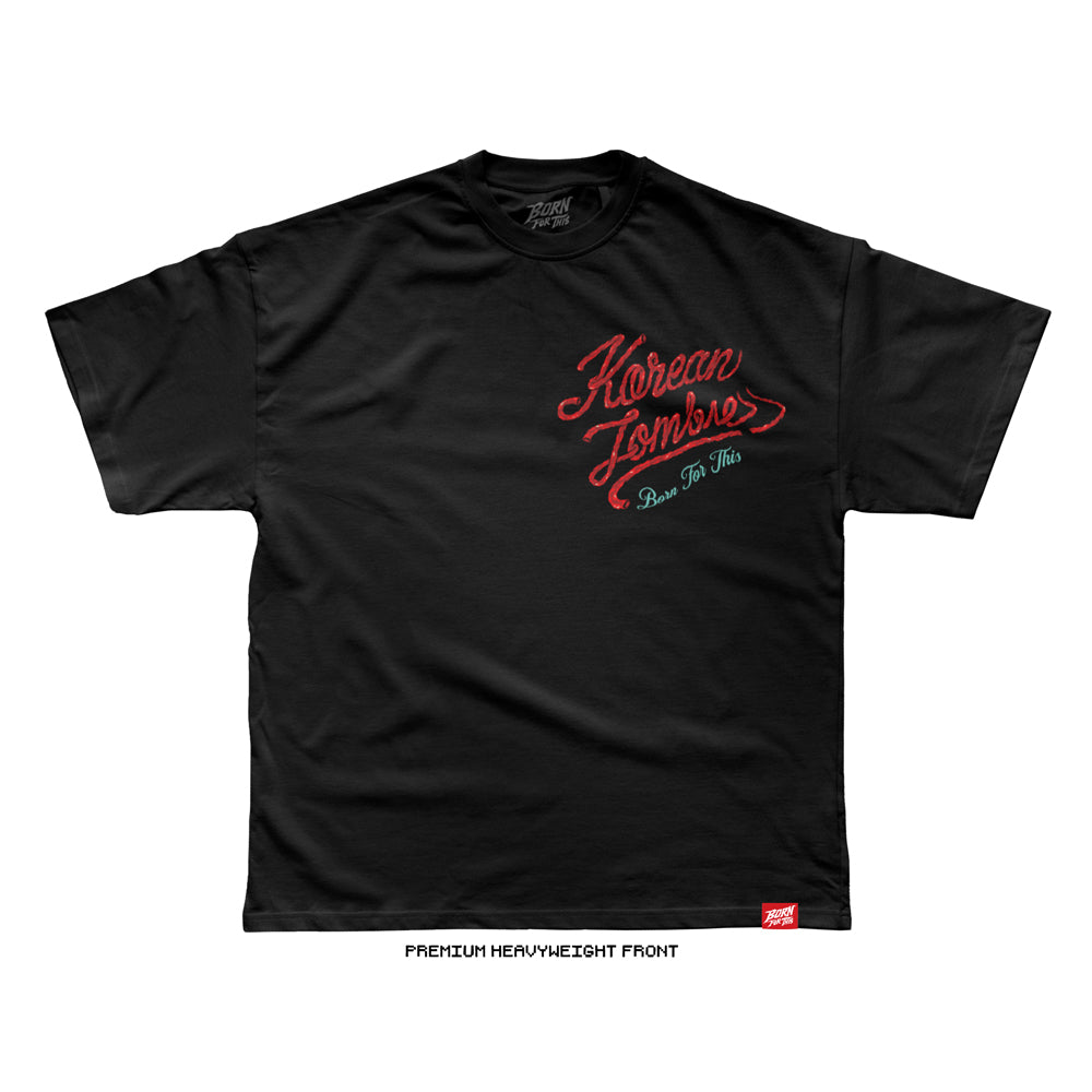 The Korean Zombie 'ZOMBIE SHAKA' T-Shirt (Black) SUPER LIMITED EDITION