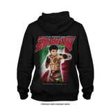 Brandon Moreno 'Super Assassin Baby KO' Heavyweight Hoodie (Black) LIMITED EDITION