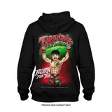 Brandon Moreno 'Super Assassin Baby WIN' Heavyweight Hoodie (Black) LIMITED EDITION